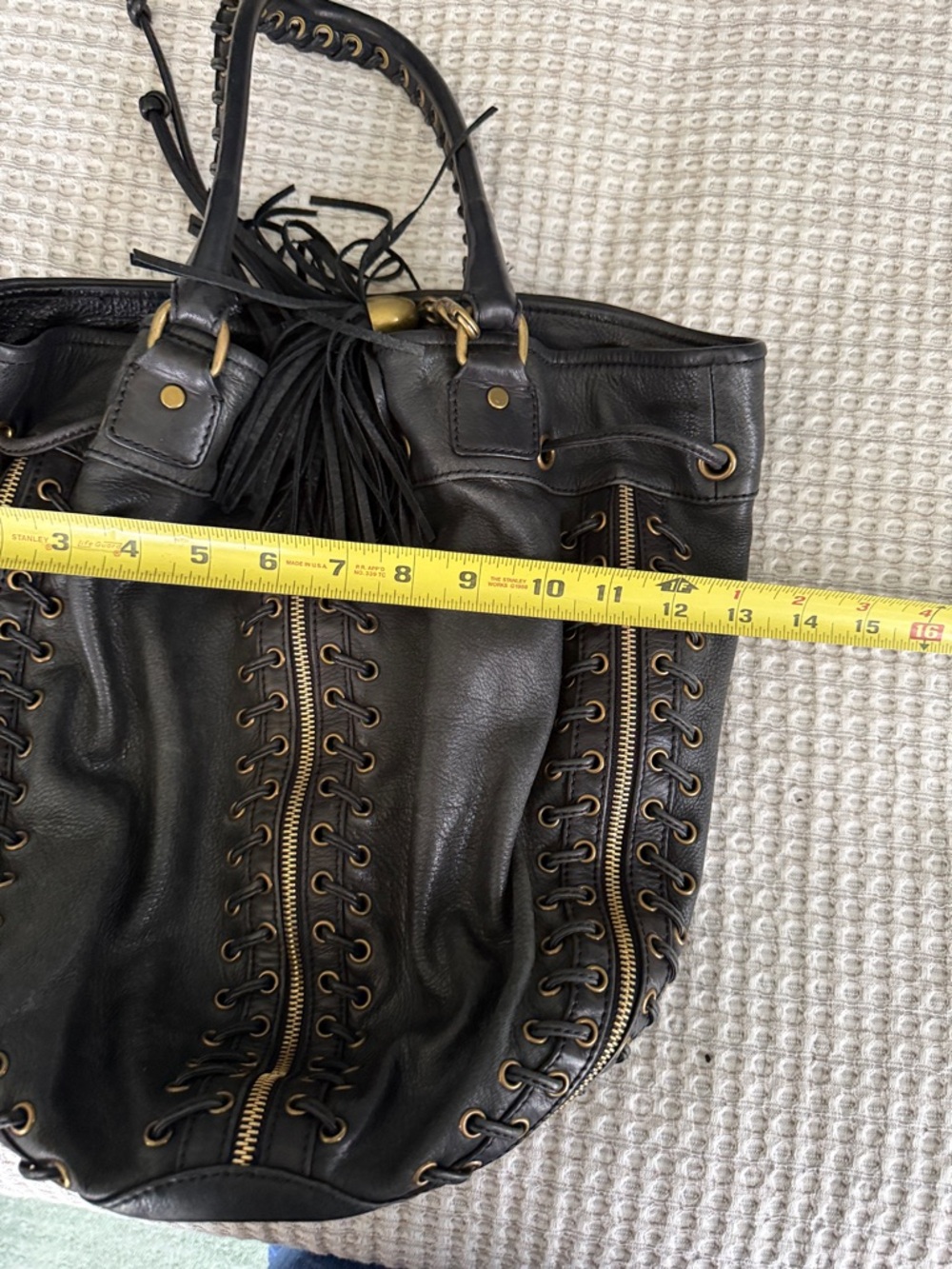 Black handbag by Rebecca Minkoff - Picture 6 of 9